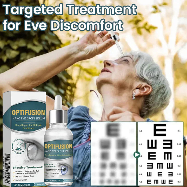 Mayo Clinic recommends👨⚕️: OptiFusion Nano Eye Drops Serum