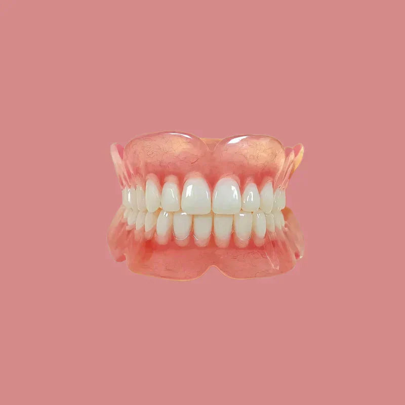 Medical Full Denture with Strong Suction ✅ Made and Shipped from the USA🍀